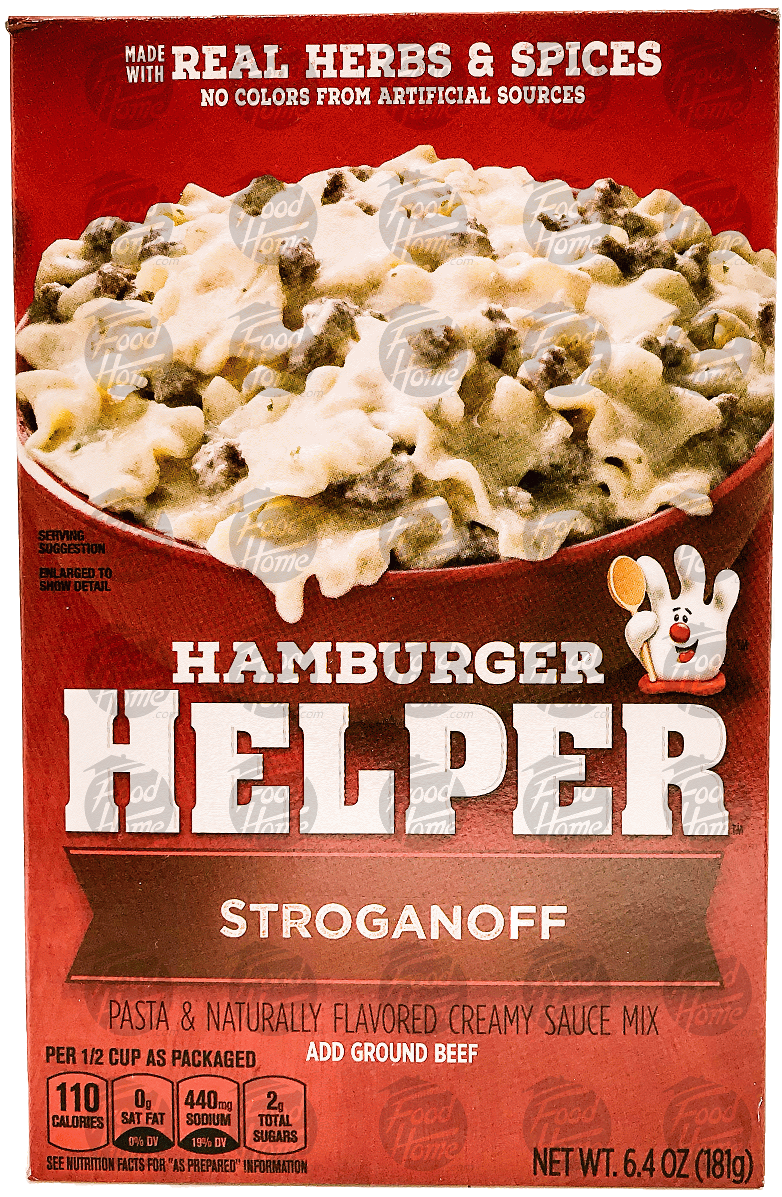 Hamburger Helper  stroganoff pasta & creamy sauce mix Full-Size Picture